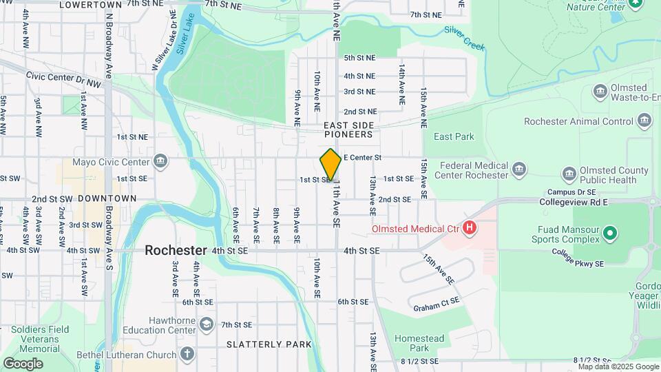 109 11th Ave SE Map and Location Details