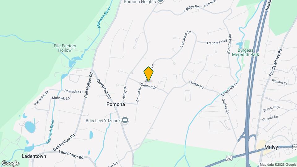 10 Chestnut Dr Map and Location Details