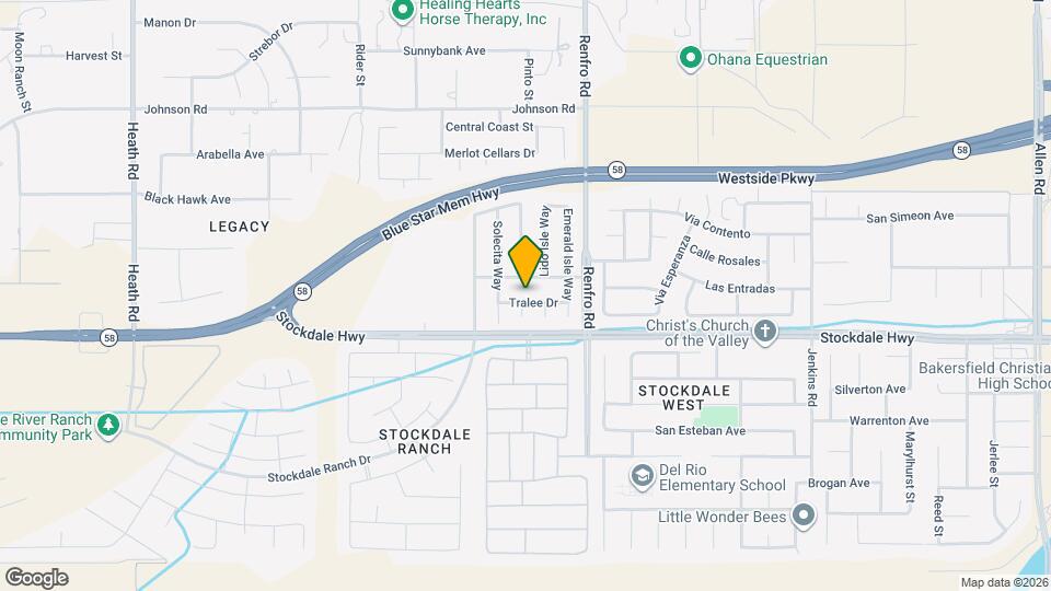 14616 Tralee Dr Map and Location Details