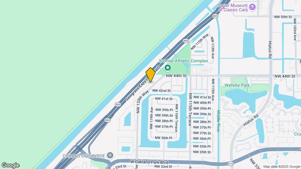4332 NW 120th Ln Map and Location Details