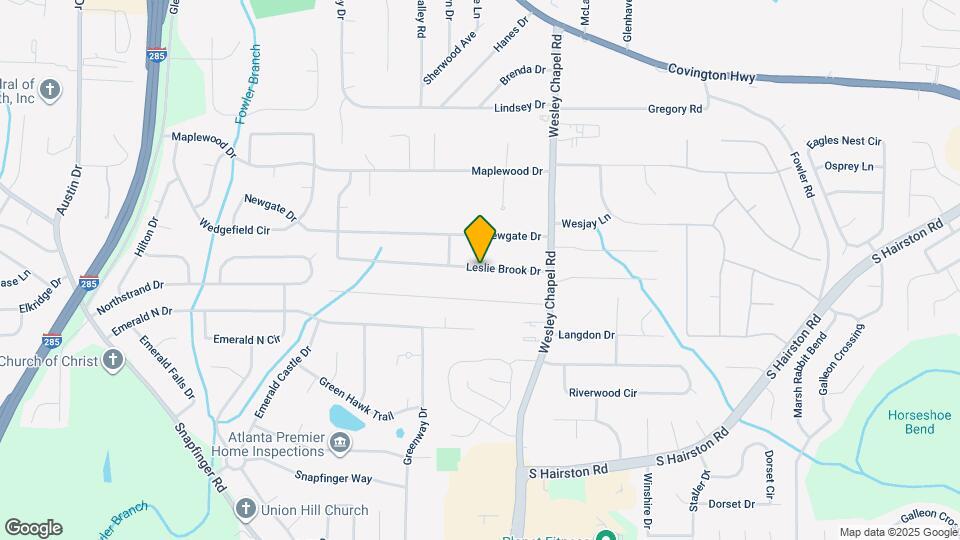 2416 Leslie Brook Dr Map and Location Details