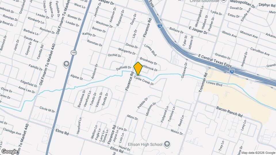 107 Turtle Creek Dr Map and Location Details