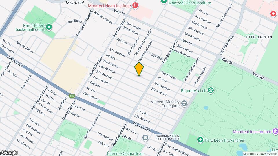 6590 29E Av Map and Location Details