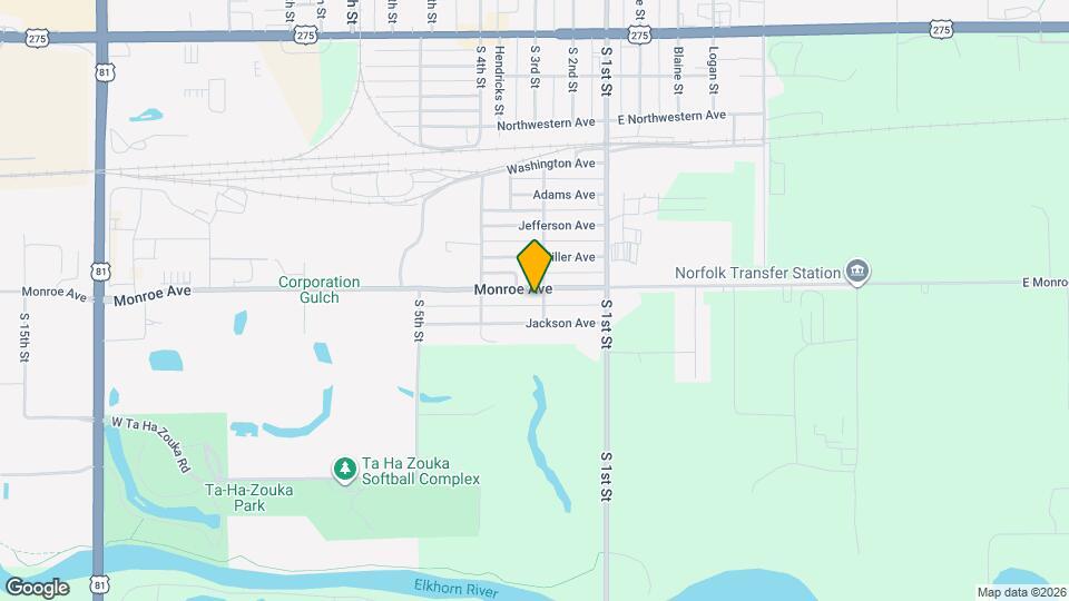 2006 S 2nd St Map and Location Details