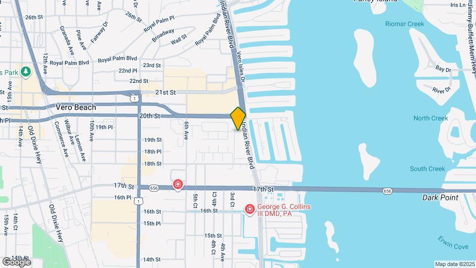 1901 Indian River Blvd Map and Location Details