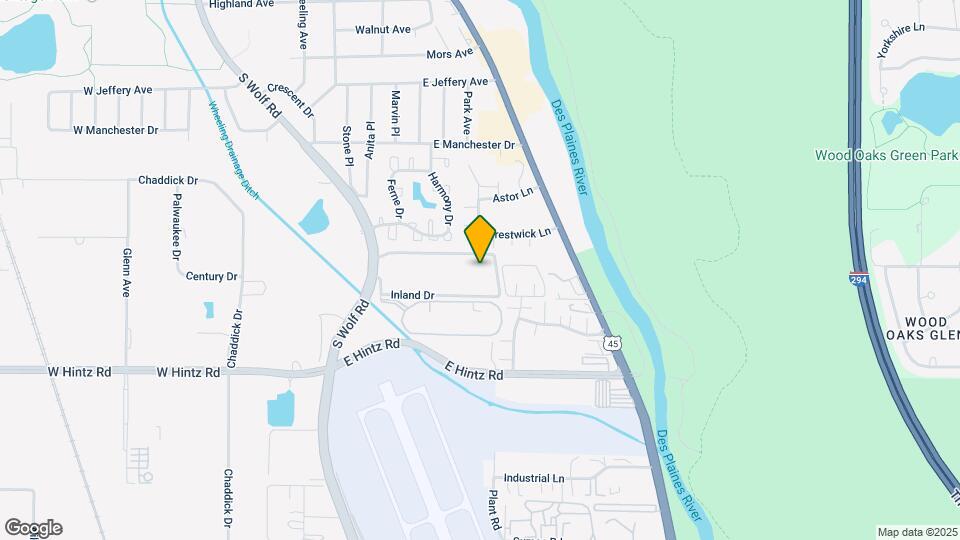 436 Inland Dr Map and Location Details