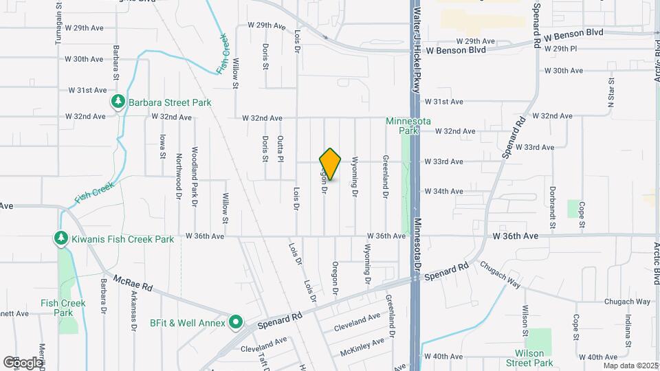 3309 Oregon Dr, Unit A Mapa y Detalles de la Ubicación