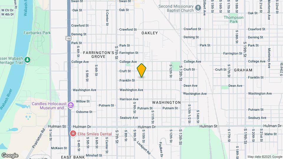 1233 S 10th St Map and Location Details