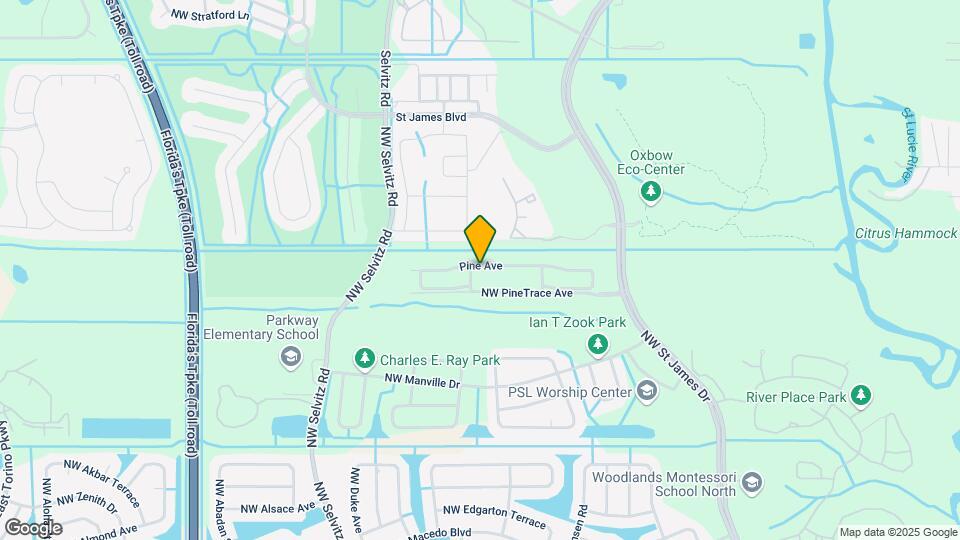 5700 NW Pine Trail Cir Map and Location Details