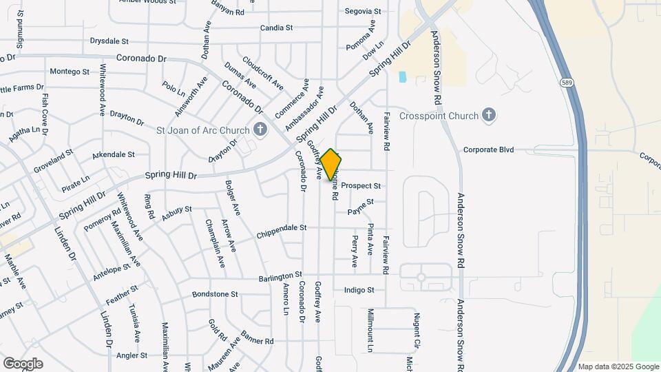 2337 Hawthorne Rd Map and Location Details