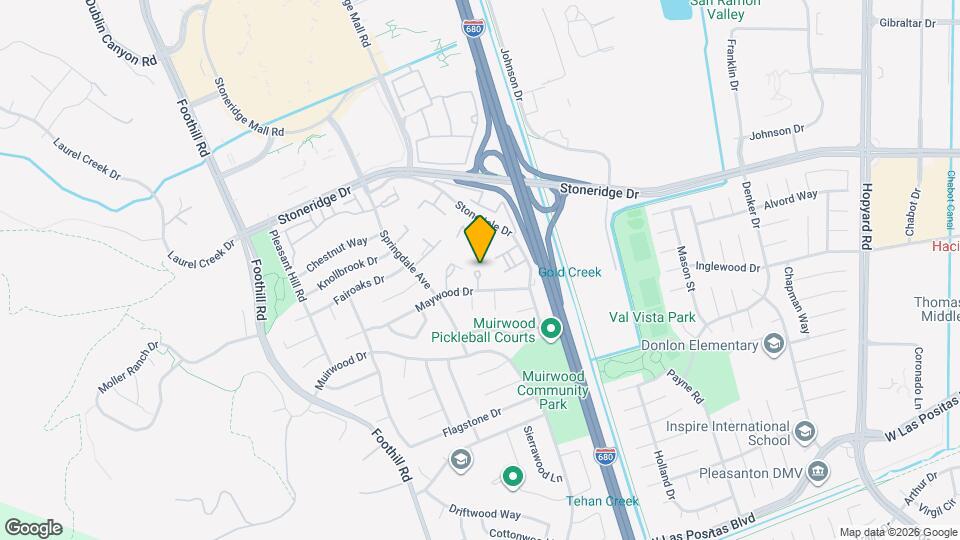 5125 Willowview Ct Mapa y Detalles de la Ubicación