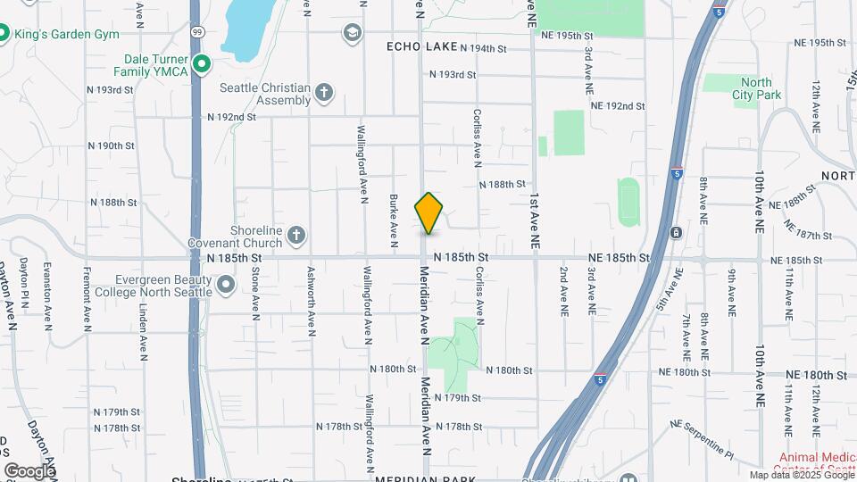 18514 Meridian Ave N Map and Location Details