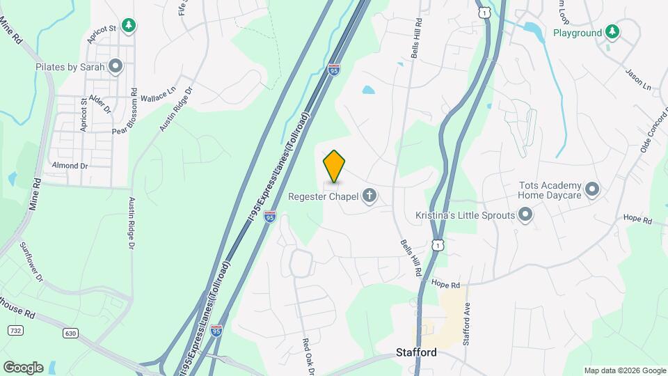 209 Regester Chapel Rd Map and Location Details