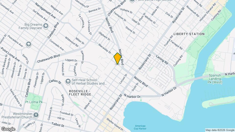 3245 Lowell St Map and Location Details