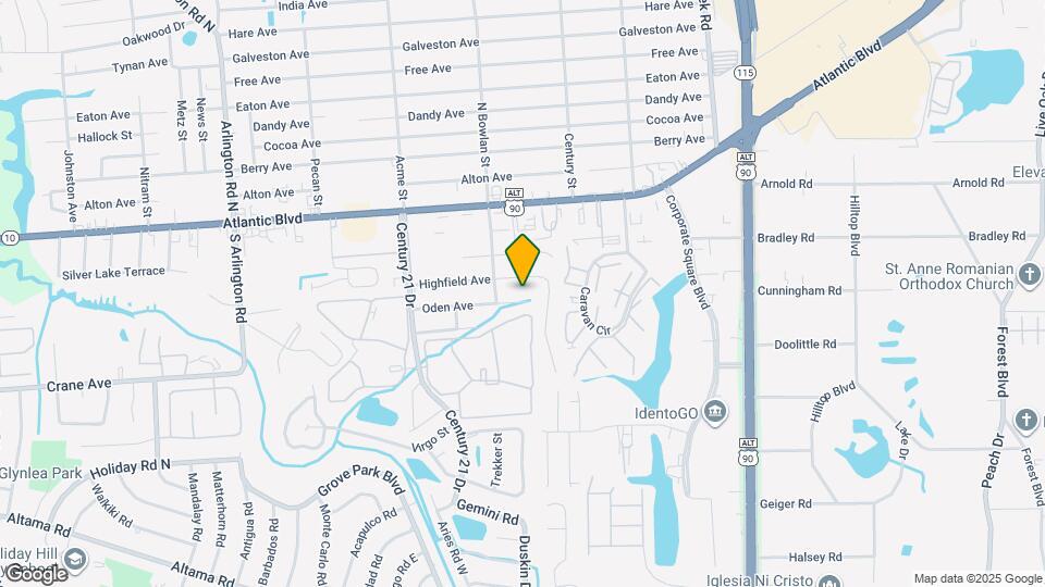 8445 Oden Ave Map and Location Details