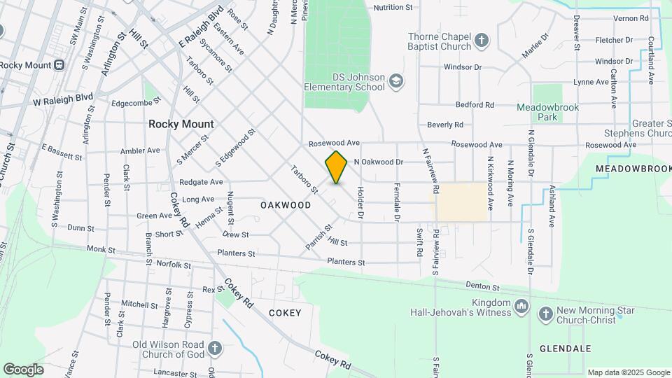 1111 Sycamore St Map and Location Details