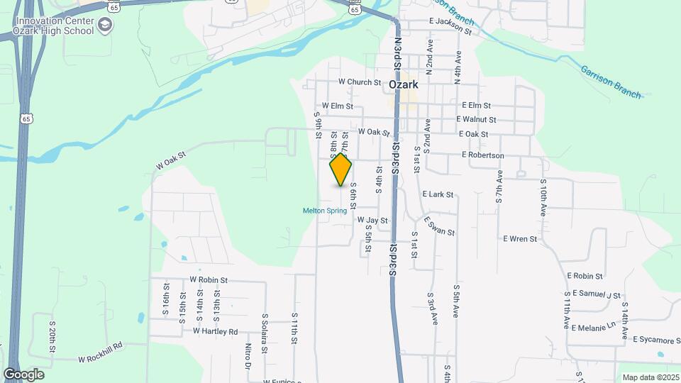 805 S 7th St Map and Location Details