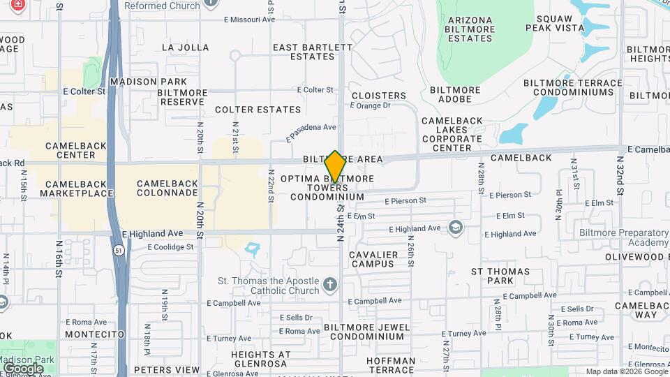 4808 N 24th St, 330 Map and Location Details