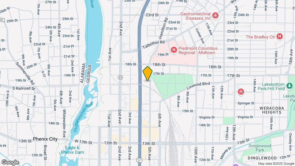 1629 5th Ave Mapa y Detalles de la Ubicación