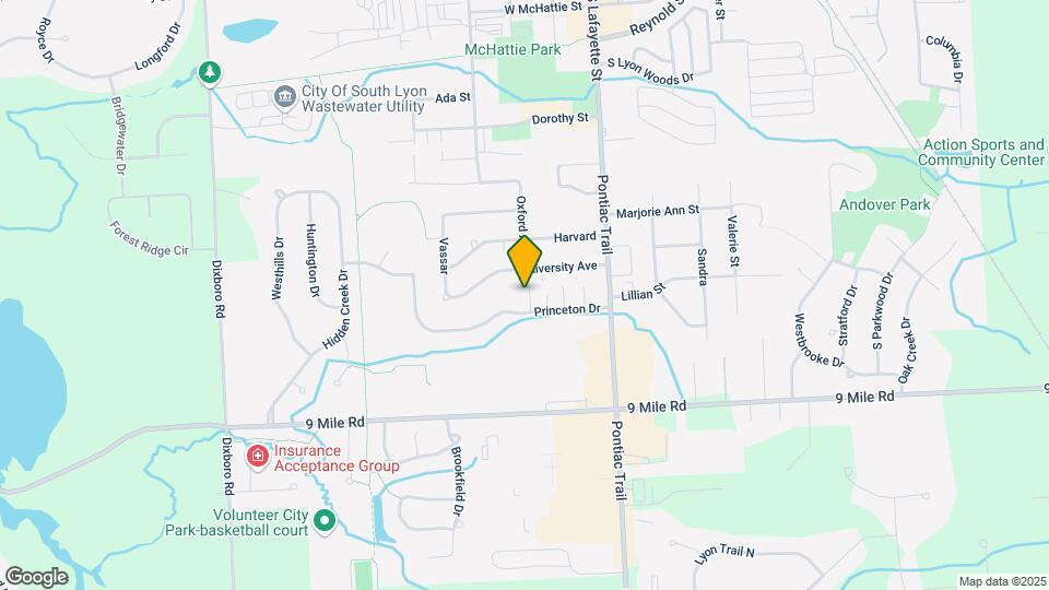 1256 Oxford Manor Ct, Unit 1 Map and Location Details