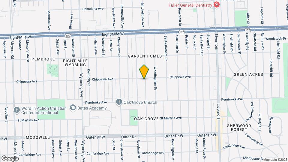 20045 Greenlawn St Map and Location Details