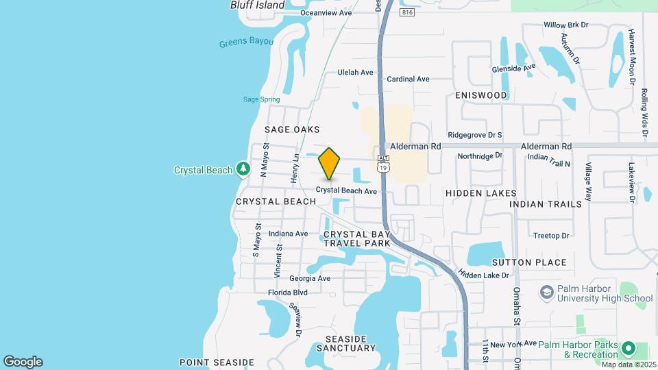 306 Crystal Beach Ave Map and Location Details