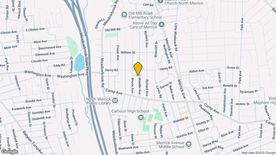 1576 Maeder Ave Map and Location Details
