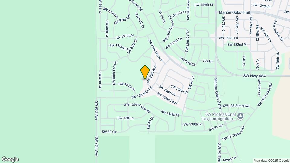 13610 SW 86th Ave Map and Location Details