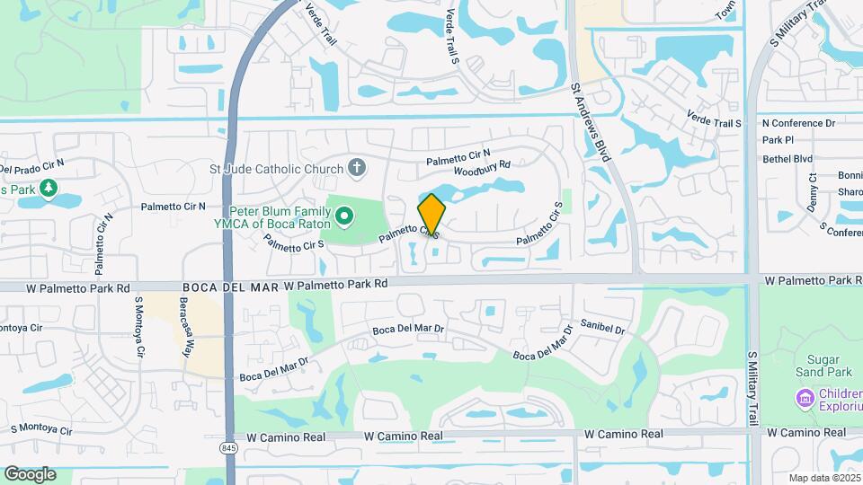 6384 Boca Cir Map and Location Details
