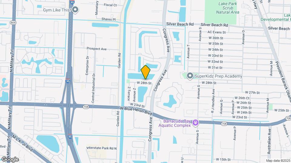 2634 W 28th St Map and Location Details