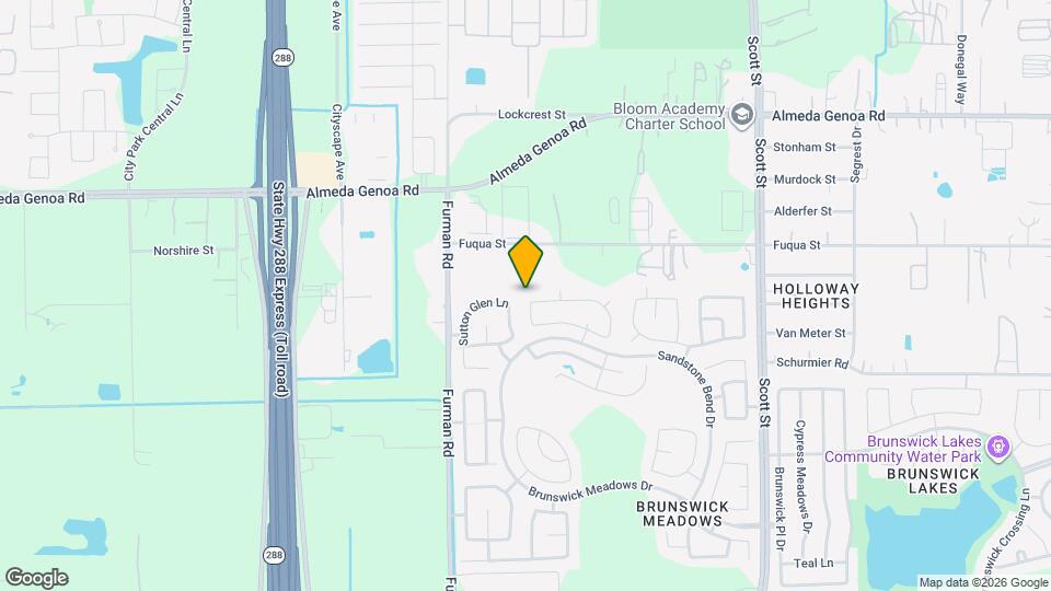 13802 Greyfield Ln Map and Location Details
