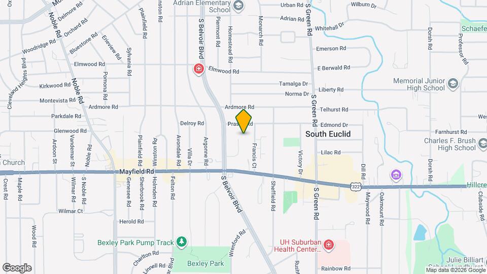 1363 Belvoir Mews Map and Location Details