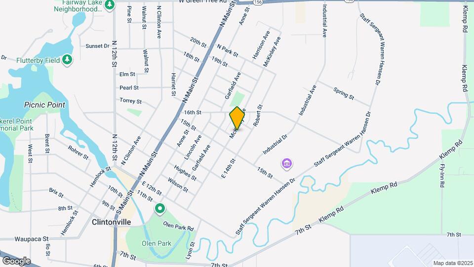 132 McKinley Ave Map and Location Details