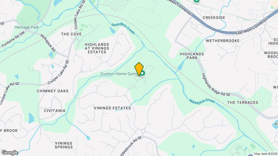 610 Vinings Estates Dr SE Mapa y Detalles de la Ubicación