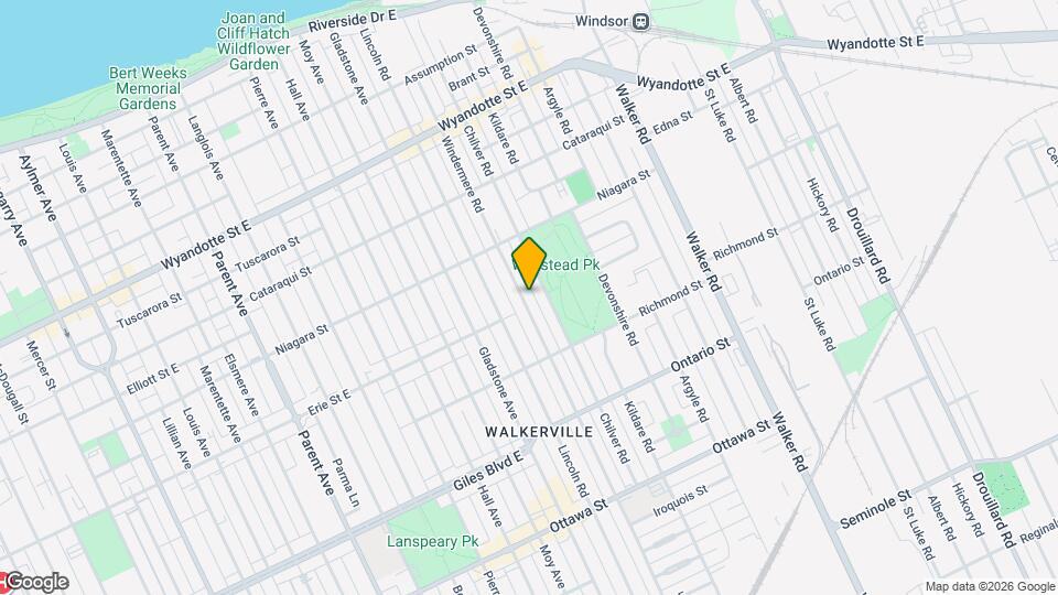 984 Windermere Rd Map and Location Details