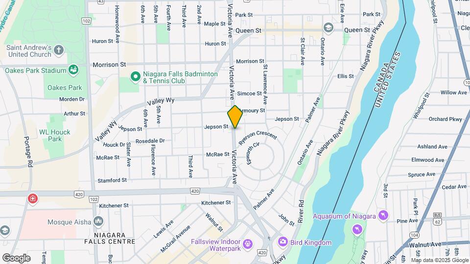 5126-5126 Victoria Ave Map and Location Details