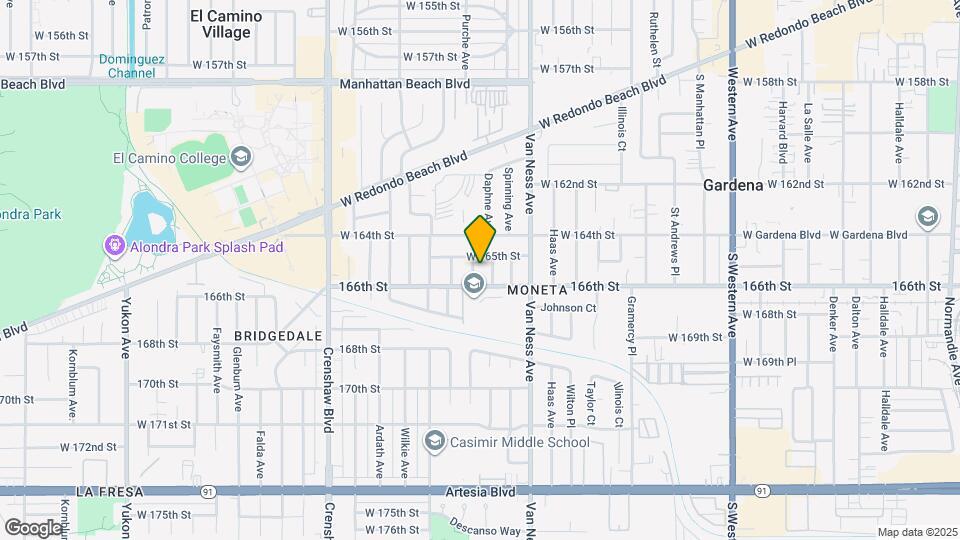 16510 Purche Ave Mapa y Detalles de la Ubicación