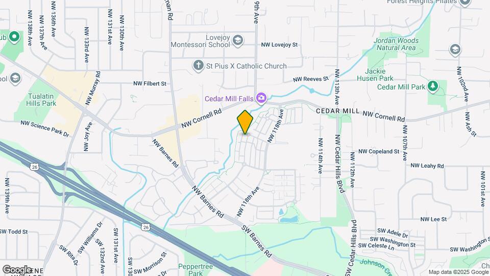 625 NW Lost Springs Terrace Map and Location Details