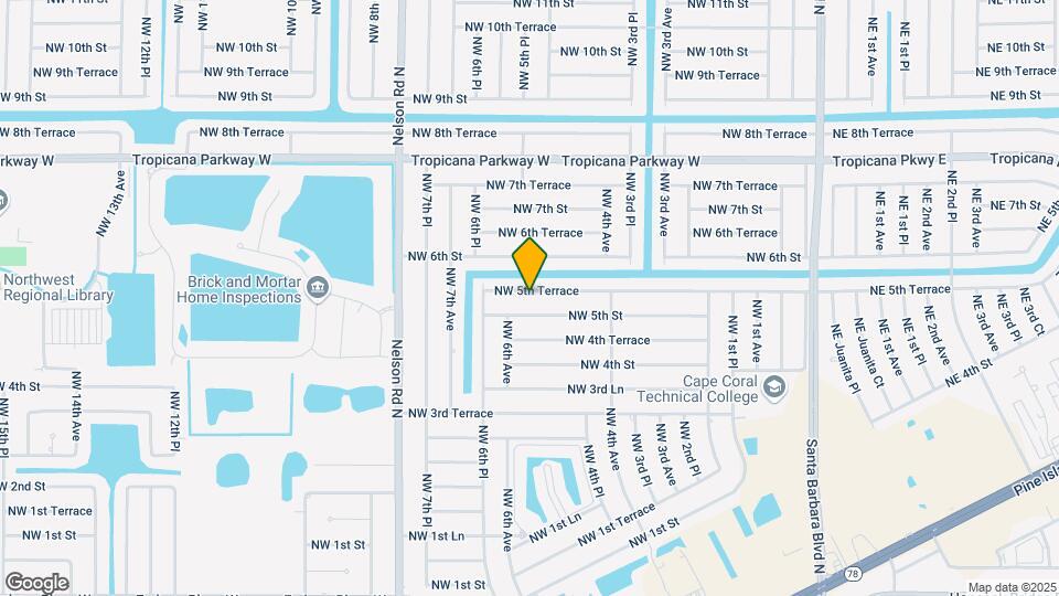 512 NW 5th Terrace Map and Location Details