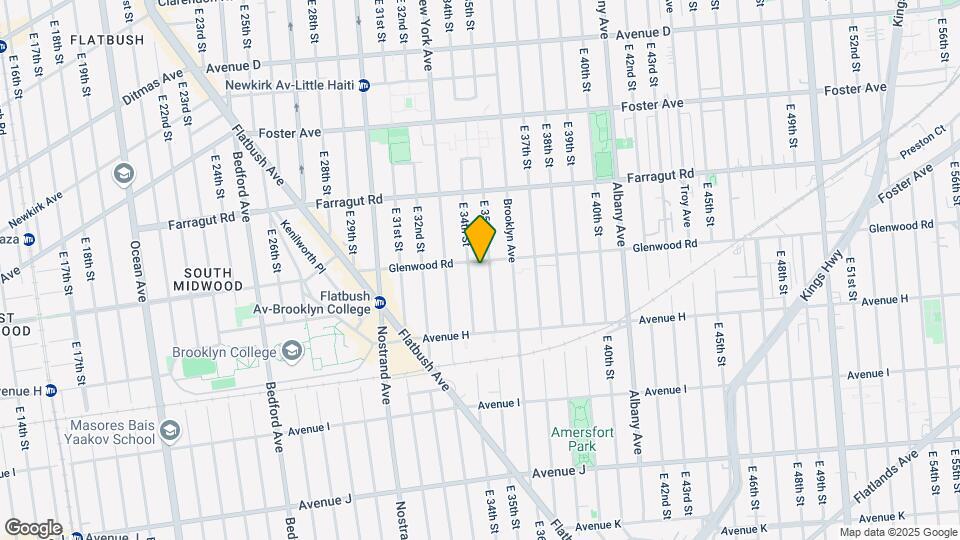 3412 Glenwood Rd Map and Location Details