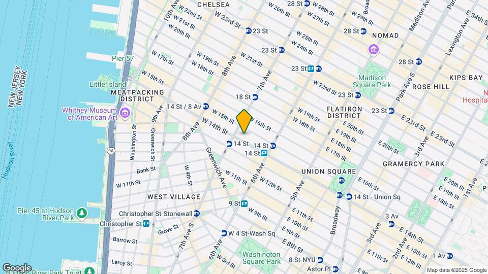 147 W 14th St Map and Location Details