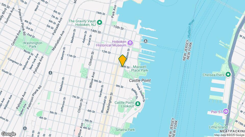 1028 Hudson St Mapa y Detalles de la Ubicación