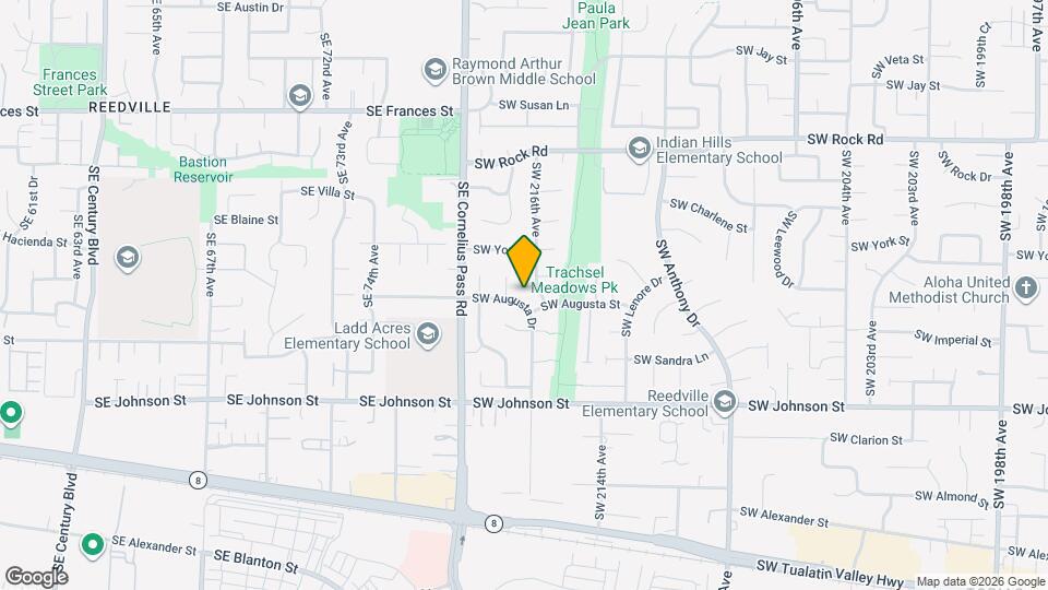 2306 SW Augusta Dr Map and Location Details