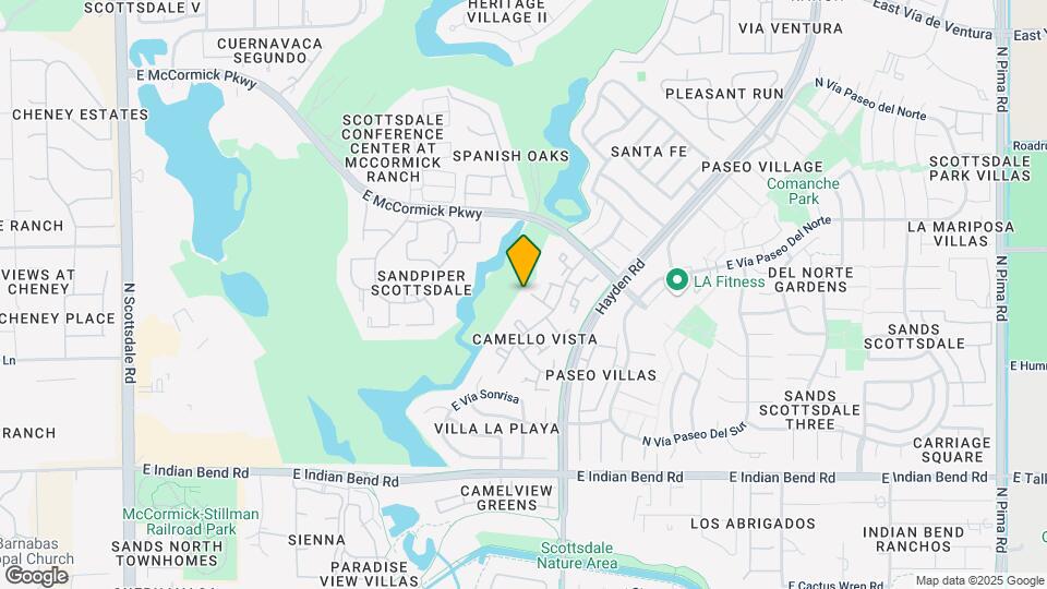 7344 N Vía Camello Del Norte Mapa y Detalles de la Ubicación