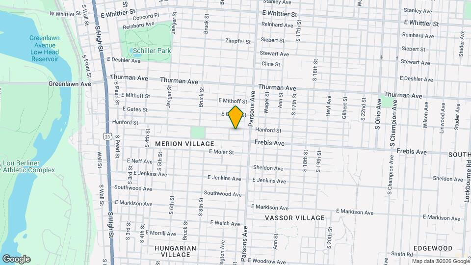 415 Hanford St Map and Location Details