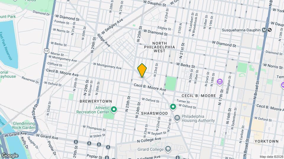 1720 N 24th St Mapa y Detalles de la Ubicación