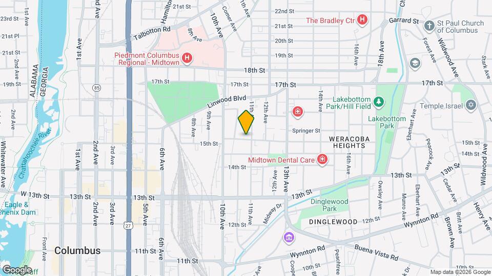 1041 15th St Map and Location Details