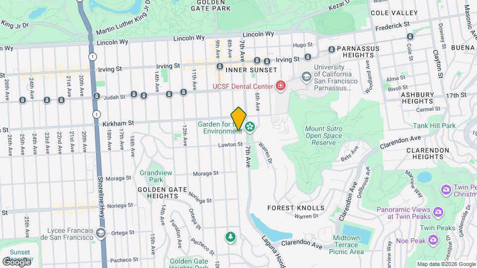 1560 8th Ave Map and Location Details