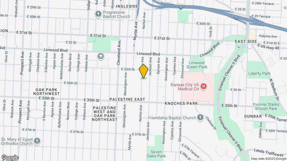 3333 Norton Ave Map and Location Details