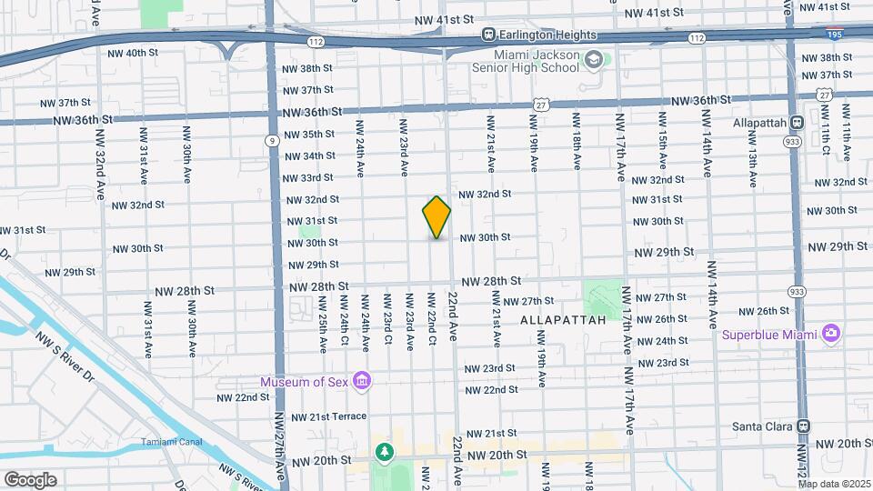 2929 NW 22nd Ct Map and Location Details